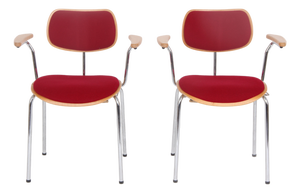 German Model 68 Armchairs by Egon Eiermann for Wilde+Spieth, 2000, Set of 2