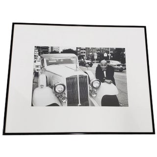 Leo Theinert (American) "Daddy Warbucks" Original Black and White Silver Gelatin Photograph 20th C. For Sale