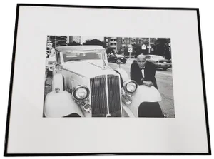 Leo Theinert (American) "Daddy Warbucks" Original Black and White Silver Gelatin Photograph 20th C.