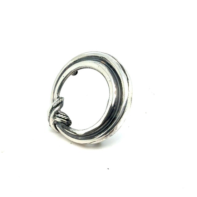 Authentic Tiffany & Co Estate Signature "X" Series Brooch Pin Sterling Silver TIF956 TRUSTED SELLER SINCE 2002 PLEASE SEE...