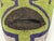 Handcrafted African Glass Beaded Carved Wood Mask For Sale - Image 11 of 12