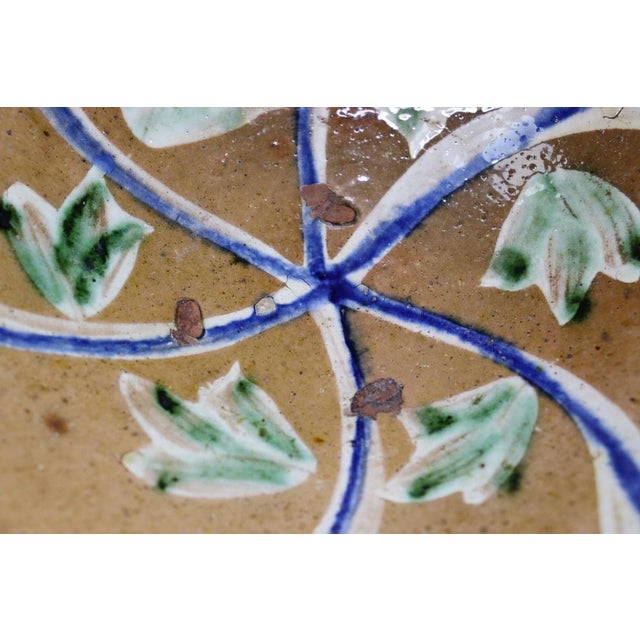 Vintage Handmade Clay Bowl or Plate, 1930s For Sale - Image 17 of 18