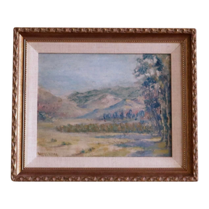 Vintage Oil Landscape Painting