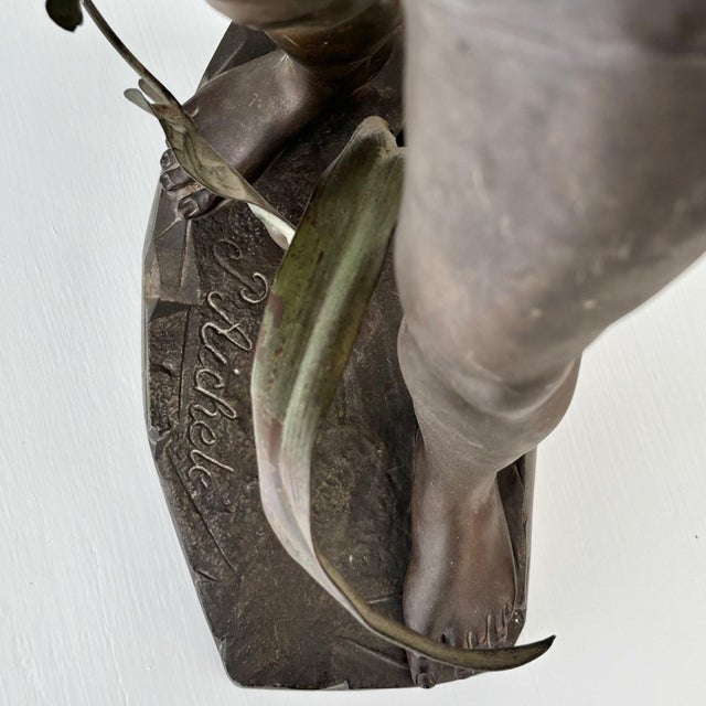 Antique Art Nouveau Table Lamp by Paul Aichele, Germany, 1910s For Sale - Image 18 of 18