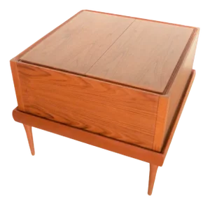 Mid-Century Danish Teak Side Table, 1950s