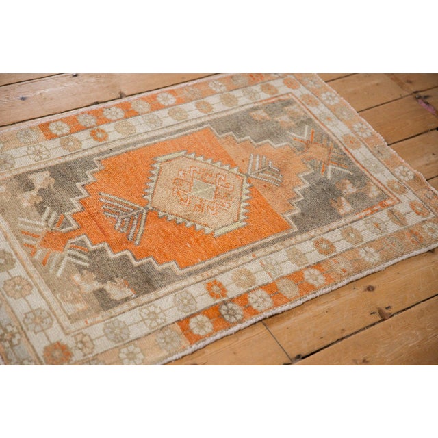 1980s Vintage Distressed Oushak Rug - 2'4" x 3'7" For Sale - Image 5 of 9