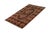 Hand-knotted in wool pile originating from Turkey circa 1950-1960, this vintage rug connotes a mid-century Bessarabian rug...