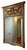 French Vintage Hollywood Regency Paint & Giltwood Mirror For Sale - Image 3 of 4