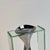 Twisted Tornado Flower Vase in Aluminum and Glass from Lisa Mori, Italy, 1980s For Sale - Image 3 of 12