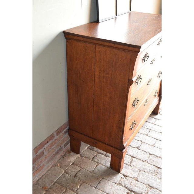 Wood Antique Oak Chest of Drawers For Sale - Image 7 of 10