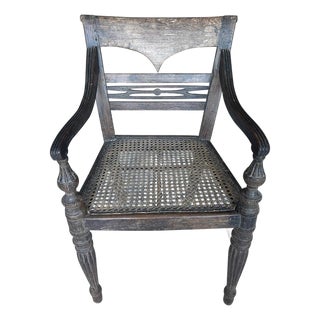 Rare Antique Raffles Arm Chair For Sale