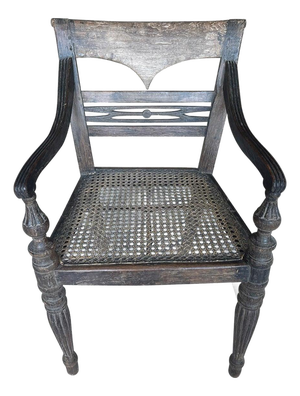 Rare Antique Raffles Arm Chair