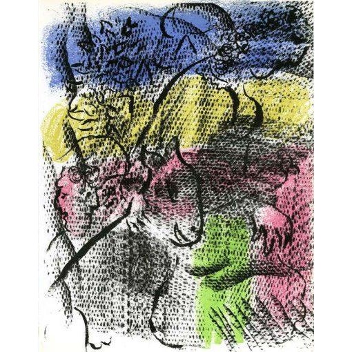 Modern Marc Chagall Original Lithograph XXe Siecle 1970 For Sale - Image 3 of 3