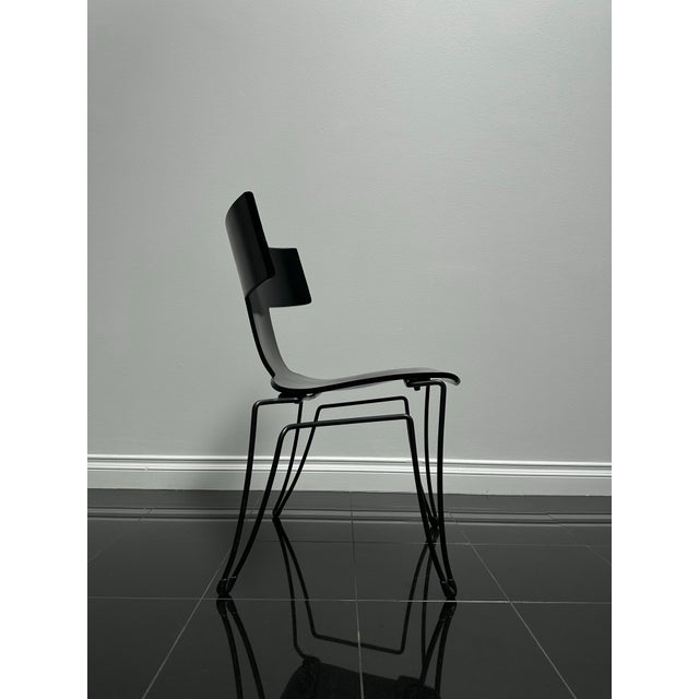Donghia 1990s Anziano Dining Chair by John Hutton for Donghia For Sale - Image 4 of 7