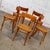 Mid to Late 20th Century Bauhaus Beech Bentwood Dining Chairs W/Cane Seats by Thonet Set of 5 For Sale - Image 10 of 18