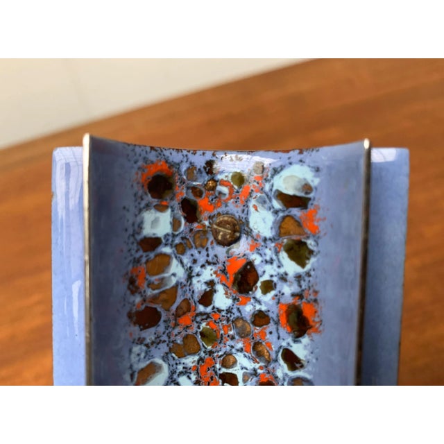 Vintage Enamel Candleholder For Sale - Image 16 of 18