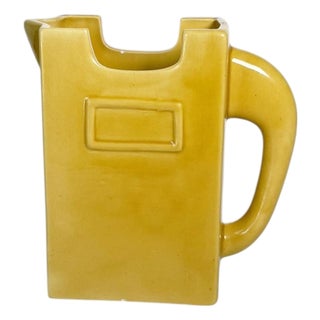 Yellow Ceramic Jug, France, 1970 For Sale