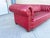 1980s Vintage Red Leather Chesterfield Sofa For Sale In Los Angeles - Image 6 of 11