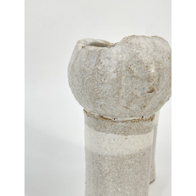 Ceramic Double Vase/Art Object in Glazed Ceramics by Gisbert & Barbara Haberland, Germany, 1970s For Sale - Image 7 of 15