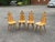 Mid-Century Ash Chairs, Set of 4 For Sale - Image 14 of 15