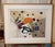Signed by 'Peters' Large Mid-Century Style Modern Abstract Fish Mixed Media Collage - Framed For Sale - Image 16 of 18