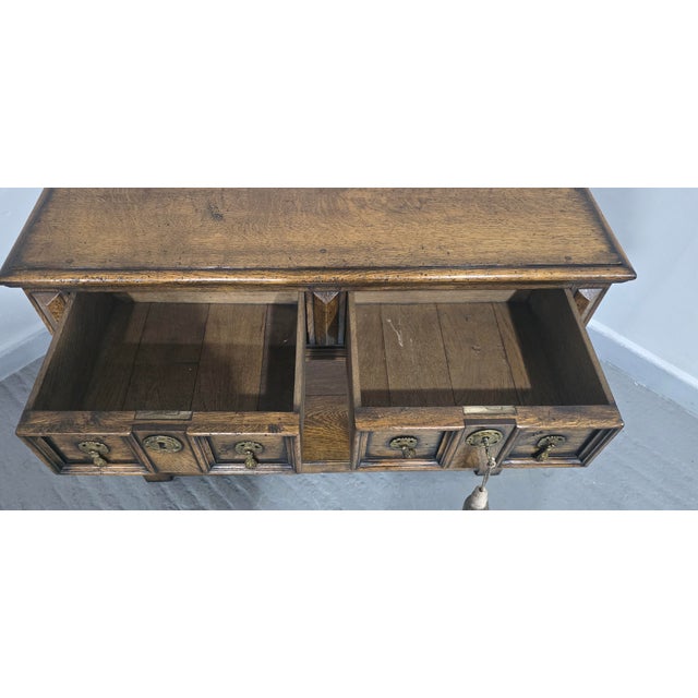 Oak Dresser Base of Small Proportions, 1920s For Sale - Image 11 of 13