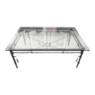 Neoclassical Vintage Coffee Table by Bernhardt For Sale