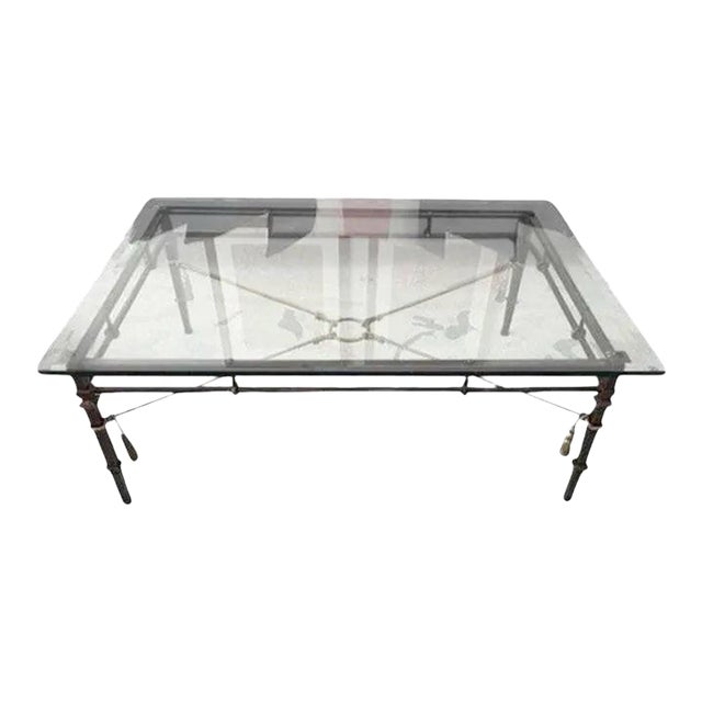 Neoclassical Vintage Coffee Table by Bernhardt For Sale