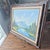VTG 85' Mountain Lake Landscape Painting on Canvas Signed Original 12x16" Framed For Sale - Image 10 of 16