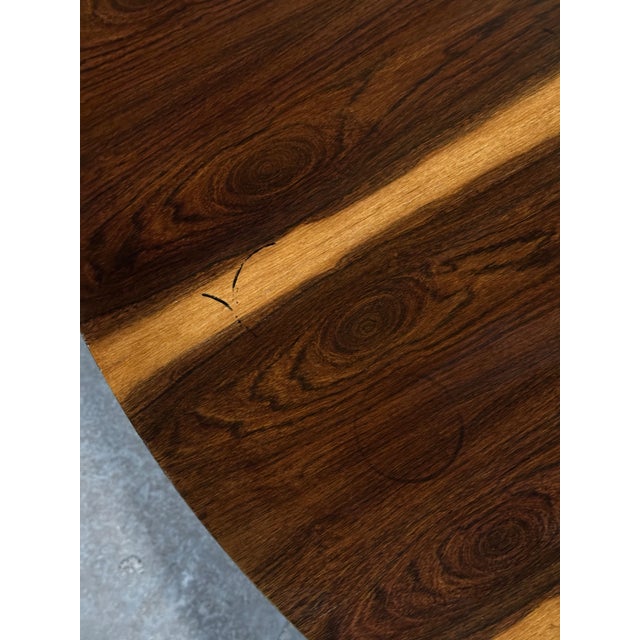 Wood 19th Century English Regency Rosewood Tilt Top Center Table For Sale - Image 7 of 10