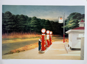 Edward Hopper, Gas, Print