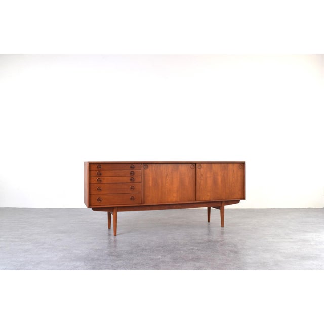 Bruksbo Mid-Century Modern Norwegian Teak Sideboard from Bruksbo, 1960s For Sale - Image 4 of 18