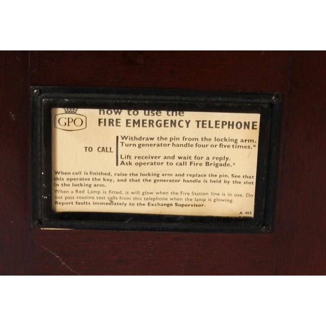 Vintage Black Bakelite Rotary Wall Cradle Telephone and Dictograph, 1940s, Set of 2 For Sale - Image 6 of 17