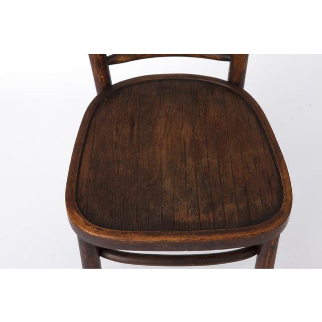 Vintage Wooden Desk Chair, 1930s For Sale - Image 3 of 10