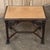 19th Century French Gothic Walnut Writing Desk With Leather Top For Sale - Image 16 of 18