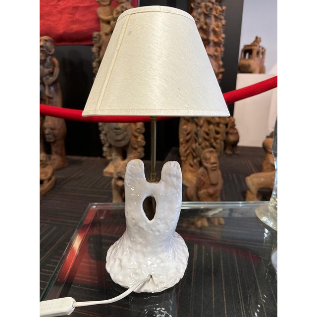 Vintage Ceramic Lamp, 1980, in Very Good conditions. Designed 1980 to 1989 European Plug (up to 250V).The wiring of this...