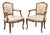 Vintage Louis XV‑Style Chairs, 1950s, Set of 2 For Sale