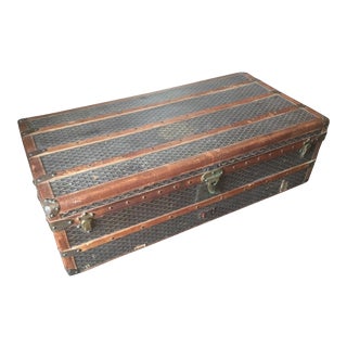 Goyard Early 20th Century Cabin Trunk For Sale