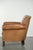 1990s Antique English Sheepskin Armchair For Sale - Image 5 of 14