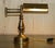 Large Very Heavy Original Ragot France Gilt Bronze Articulated Bankers Lamp, 1950 For Sale - Image 3 of 13