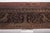 This antique Indian carved wooden panel features a decoration of yalis and mythical Annapakshi birds deeply carved into...