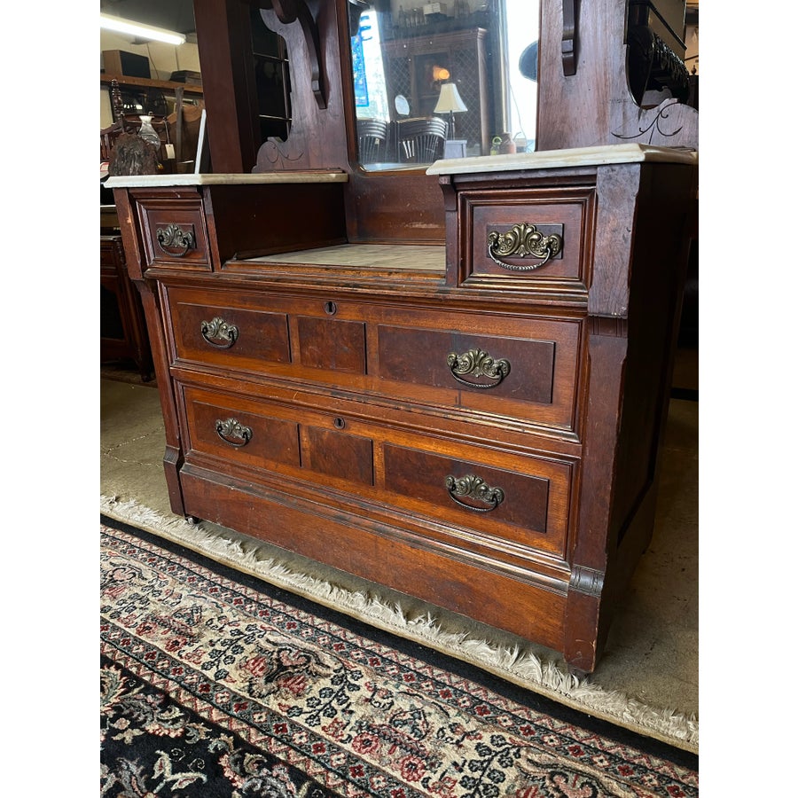 victorian style dresser SOLD! Antique Victorian Dresser, Modern Entryway Console, Black Lacquer  Finish
