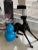 Double Gourd Vase 2ft High Turquoise For Sale - Image 12 of 13