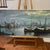 Nautical 20th Century European School Oil on Canvas Boats in the Harbor Framed Signed For Sale - Image 3 of 12
