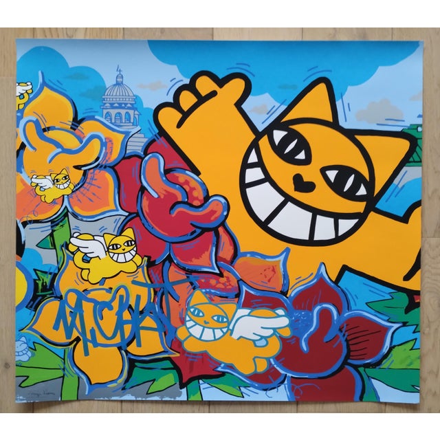 Mr. Chat, Bises Bee, 2024, Serigraph For Sale - Image 4 of 8