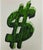 Andy Warhol "Dollar Sign" Green Limited Series Lithograph by Leo Castelli New York. License: Andy Warhol LTD Foundation....