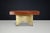 Wood Italian Walnut Console with Brass Base, 1950s For Sale - Image 7 of 18