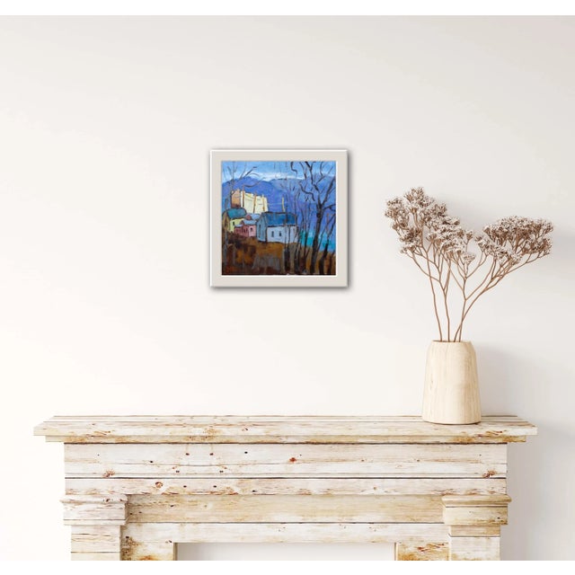 "Virginia City" Contemporary Western Landscape Oil Painting For Sale - Image 11 of 12