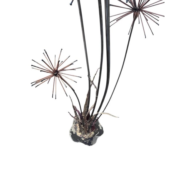 Mid 20th Century Silas Seandel Signed Starburst Floor Sculpture For Sale - Image 9 of 18