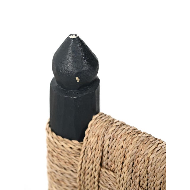 Moroccan Wooden Chairs, 1960s, Set of 5 For Sale - Image 12 of 14